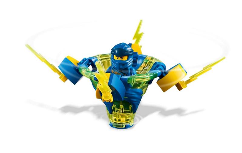 Lego Ninjago Spinjitzu Jay 97 Peças 70660 - Brinquedos de Montar e